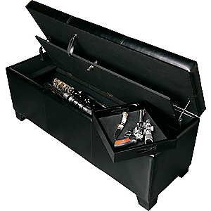 Gun Concealment Bench - Brown 