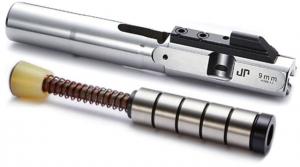 JP Enterprises EnhancedBolt Bolt Carrier Group, 9mm, Polished SS Finish, Short Stroke SCS System JPSCS2-9SS-5 - 5 Steel Masses, Silver, JPBC-9SL-SP5SS 812872025629