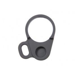 GG&G Receiver End Plate Sling Attachment-Fixed Stocks For HK Style Snap Hooks | Black | LAPoliceGear.com 1073-GG