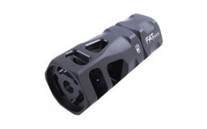 Phase 5 FATman Hex Break 5.56 NATO AR-15 Muzzle Brake 1/2x28 TPI Black 813318021502