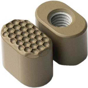 Phase 5 Weapon Systems Inc Magazine Release Dimpled Button, Flat Dark Earth, PMR-FDE Dimpled