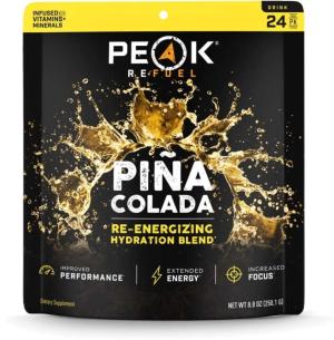 Peak Refuel Pina Colada Re-Energizing Drink Stick Pack, 24 Pack, 58872