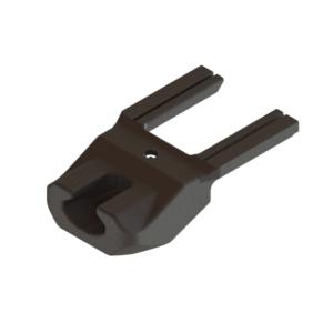 IMI Defense Kidon Polymer Adapter Fits CZ 75 w/Rails, Black, K-2BLACK 8137820259836
