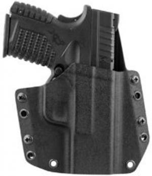 Mission First Tactical OWB Holster, Black, Springfield XDS 9mm/40 Cal 3.3in, HSFXDS9OWB-BL 814002021372