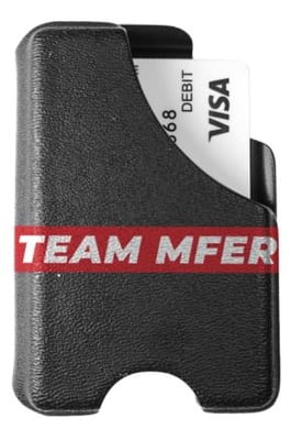 Mission First Tactical Boltraron Wallet, Team Mf'Er Supreme, D-W-8-TMF1