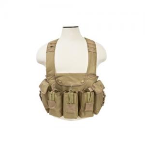 NCStar Ak Chest Rig/Tan CVAKCR2921T
