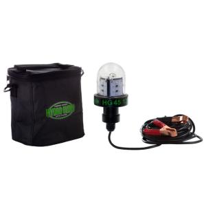 Hydro Glow HG45 45W/12V Deep Water LED Fish Light - Green Globe Style, HG45 HG45