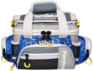 Evolution Outdoor 4007 Pro-Angler Zerust Tackle Bag, Includes 3 Trays, Kinetic Blue, FL30000 FL30000