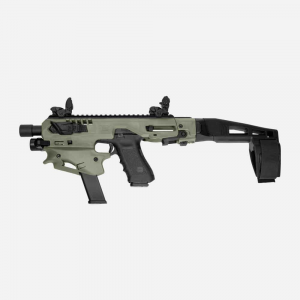 Command Arms Accessories Micro Conversion Kit Glock 17,19,19X,22,23,31,32,G45 OD Green XWMCKG