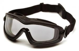 Pyramex V2G-XP Safety Goggles - Black Frame/Dual Clear Anti-Fog Lens - single GB6410SDT GB6410SDT