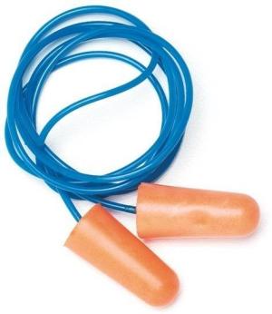 Pyramex Hearing Protection Corded Taper Fit Disp Plug -NRR 31db - 100 Pair/Box DP1001 814992004331