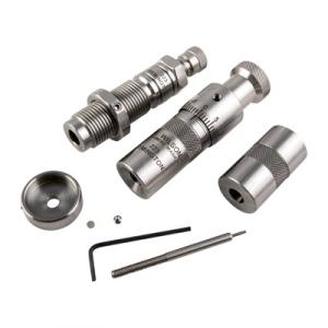 L.E. Wilson Stainless Steel 223 Remington Bushing Full Length Sizing, Bullet Seating 2 Die Set 