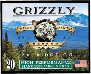 Grizzly Cartridge High Performance Handgun 38 Special Ammo 148 Grain Full Metal Jacket Box of 20 