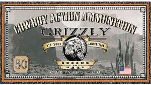 Grizzly Cartridge Cowboy 44-40 WCF Ammo 200 Grain Flat Nose Box of 50 