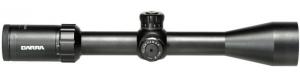 Barra Optics 3-9x40 H20 Compact Riflescope, 1 in, Black,Open Turret H1R Reticle, H203-9X40eB1 H2039X40eB1