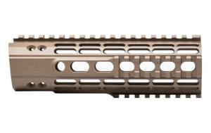 Aero Precision Gen 2 Enhanced Quad Rail AR15 Handguard - FDE Cerakote | 7" | w/ Bar Barrel Nut