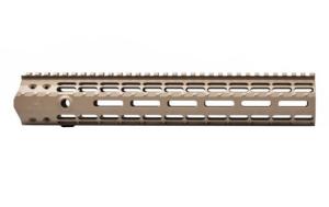Aero Precision M5 12.7" Enhanced M-LOK Handguard Gen 2 (w/ DPMS Barrel Nut) - FDE