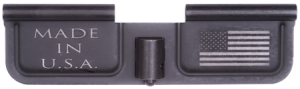 Spikes Tactical Laser Engraved Ejection Port Door Made in U.S.A. and Flag Black SED7002