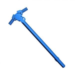 Tiger Rock AR-10/LR-308 Tactical Charging Handle, Ambidextrous, Blue, Small, CH308-AMBI-BL CH308AMBIBL