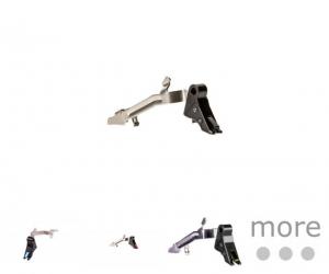 Overwatch Precision TAC Trigger for Glock 42, Gunmetal Gray Shoe/Black Safety, 27392 815854021367
