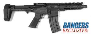DIAMONDBACK FIREARMS DB15*Pistol 300 BlkOut 8.50 BLK W/MaxCQB DB15PC300B8M-Maxim