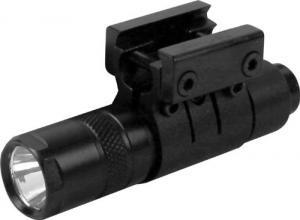 AIM SPORTS 90 Lumens Flashlight with Mount/Pressure Switch FM90S