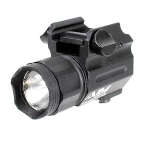 AIM Sports Inc Sub-Compact 1W 500 Lumen Pistol Flashlight, Black, FQ500SC FQ500SC