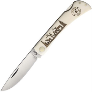 Roper 0032WBD Mini Work Lockback Deer