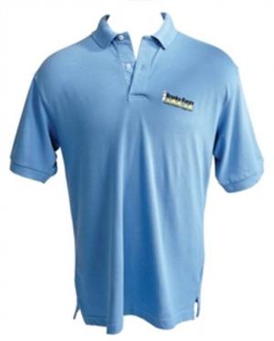 Brooks-Range Polo Shirt Men's, Blue, Small, 6550-Blue-S