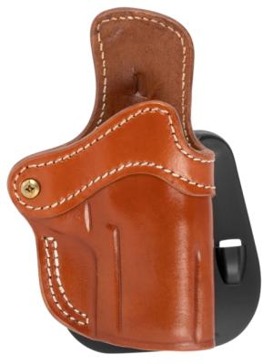 1791 Gunleather Optic Ready Paddle OWB Holster, 1911/ Beretta92FS, Right Hand, Classic Brown, 2.3, OR-PDH-2.3-CBR-R