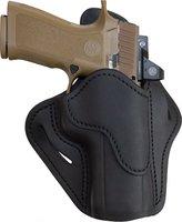 1791 GUNLEATHER 1791 BH2.4 BELT OWB MULI-FIT OPTIC RDY  RH RUG SEC9/SIM BLK ORBH24SBLR