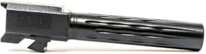 Faxon Firearms Gen 2-5 Match Pistol Barrel w/ Patented Flame Fluting, Glock, Glock 19, 9mm, 1-10 Twist, Non Threaded, Polished Copper PVD, GB910N19LGQ-N-PCOP