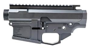 Faxon Billet AR-10 Receiver Set, Stripped Upper & Lower, Black