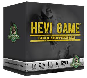 Hevi-Shot 92036 HEVI-GAME 20 2.75 6 25 ROUNDS
