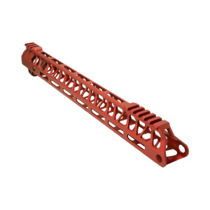 Timber Creek Ultralight Enforcer 15" MLOK Handguard, Anodized Red - UL E15 HG RED 816397024556