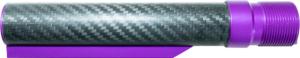Timber Creek AR Carbon Fiber Buffer Tube, Purple Anodized, AR CF BT PPL