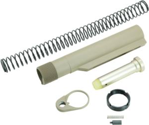 Timber Creek Outdoors AR Buffer Tube Kit, Flat Dark Earth, AR BTK FDE