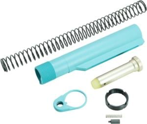 Timber Creek Outdoors AR Buffer Tube Kit, Robins Egg Blue, AR BTK RE