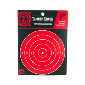 Timber Creek 5in Self-Adhesive Targets, 10-Sheet Booklet, S5 ST