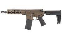 CMMG Mk4 Banshee, Semi-automatic Pistol, 300 Blackout, 1:7 Twist, 8" Barrel, Aluminum Frame, Midnight Bronze Cerakote, 30Rd, Tailhook MOD 2 Pistol Brace, DefCan 3 Flash Hider, Threaded 5/8-24, CMMG RML7 Hand Guard, Magpul MOE Pistol Grip, Ambi Sling Plate