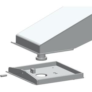 PullRite Quick Connect Capture Plate 5Th Airborne/Rota Flex/Road Armor, 12in, 331759