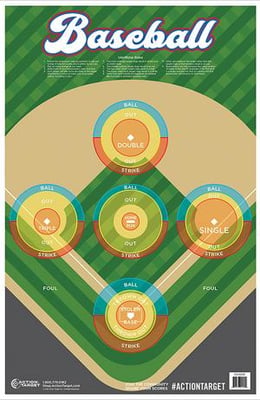 Action Target GSBASE100 BASEBALL 100 BX