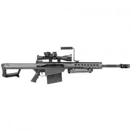 Barrett Firearms M82A1 Rifle .50 BMG 20in 10rd Black With Leupold Mark 4 M1 Scope BORS 13124 816715011831