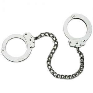 Peerless Handcuff Company Nickle Leg Irons | LAPoliceGear.com PH703N