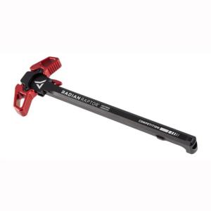 Radian Weapons Raptor LT Ambi Charging Handle & Talon Poly Ambi Safety Selector Combo, AR-15, Long/Short, Red, R0281
