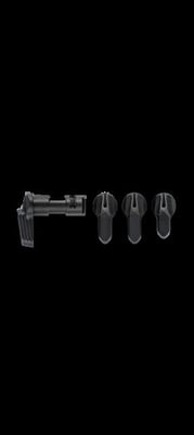 Radian Weapons Talon 45/90 Safety Selector, AR-15/ M16, Ambidextrous, Short/ Medium/ Medium Taper/ Long, Anodized, Clear, R0685