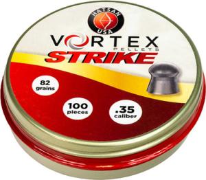 Hatsan Vortex Strike Pellets - .35 81.02gr 100 Per Tin HA90644