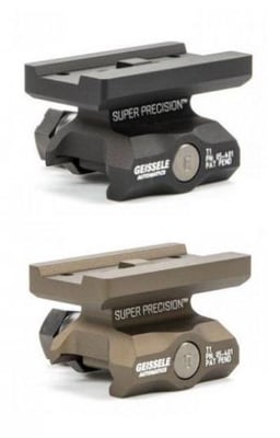 Geissele Super Precision T1 Series Scope Mount,Lower 1/3 Co-Witness,Black 05-469B 05469B