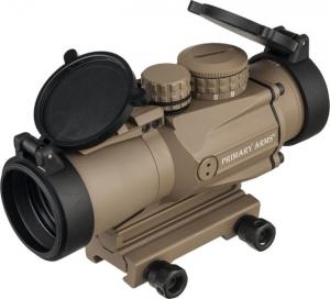 Primary Arms Gen II 3x Compact Prism Scope,Illuminated ACSS 7.62x39 / 300BLK CQB Reticle,Flat Dark Earth, PAC3XAK-GENII-300BO-FDE