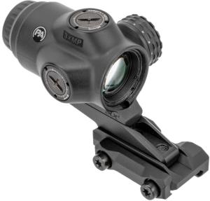 Primary Arms The SLx 3x MicroPrism Red Dot Sight, 1/4 MOA, Prism Scope, Green Illuminated ACSS Raptor 5.56/.308 Yard, Black, 710037 818500015291